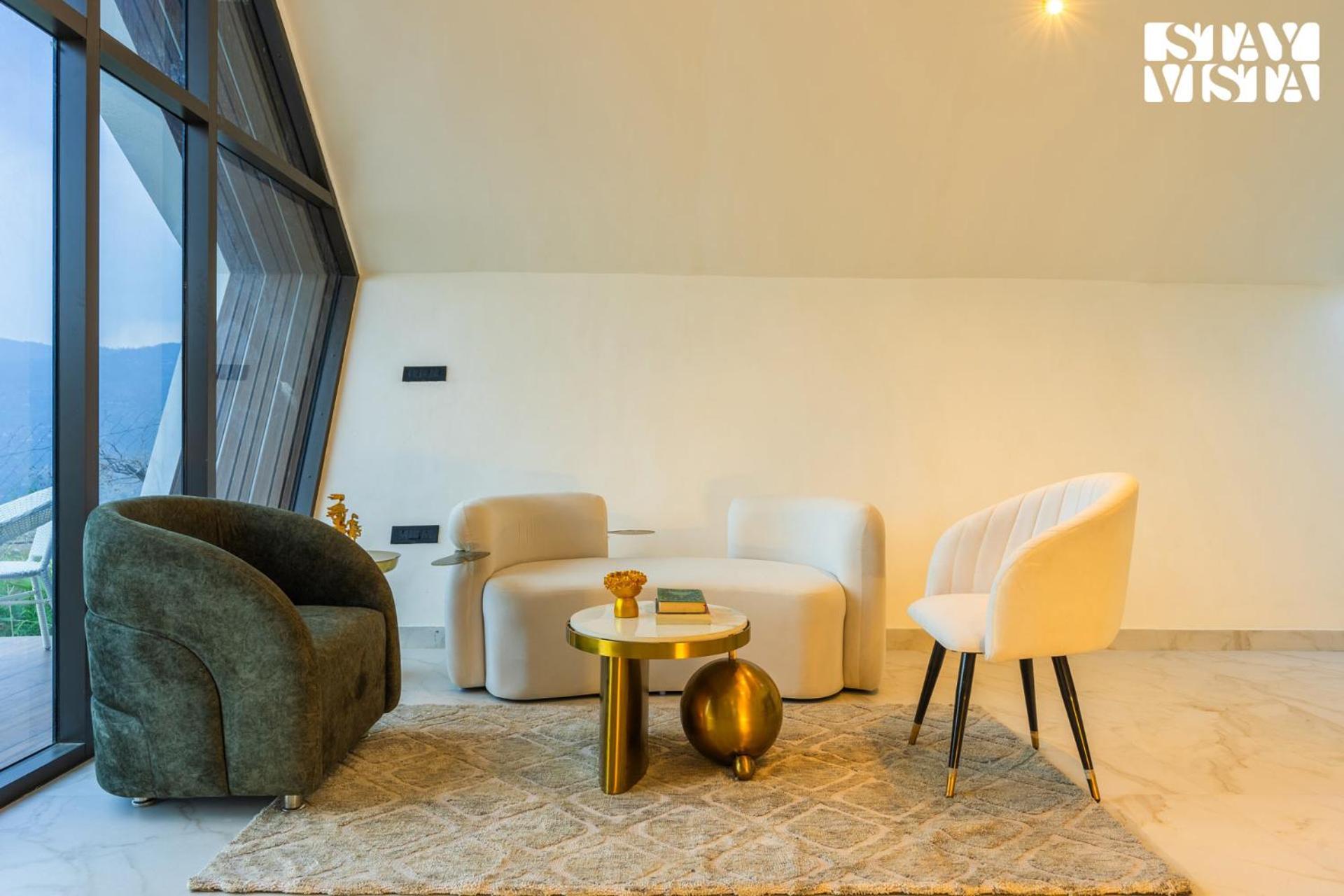 Stayvista At Luna Nova With Outdoor Pool - Раникхет Экстерьер фото